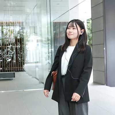 朝の出勤時間です